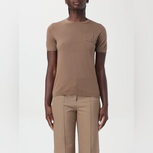 MaxMara Brown Short Sleeve Tee
